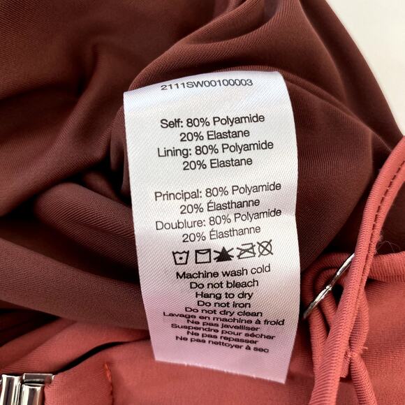 NEW! Veronica Beard Medium Aniston One Piece Cut Out Swimsuit - Picture 3 of 8